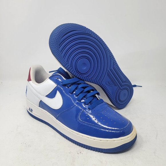 Nike Other - Nike Air Force 1 One Low Sheed Blue Red White 306347-411 US 8 AF1 2006 Pistons